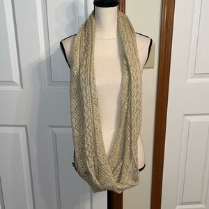 Charlie Paige Gold Infinity Scarf